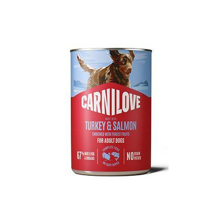 Carnilove Dog Can paté Turkey&Salmon 400g