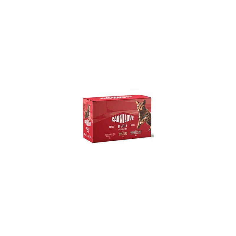 Carnilove Cat Pouch Jelly Multipack 12x85g