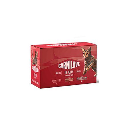 Carnilove Cat Pouch Jelly Multipack 12x85g
