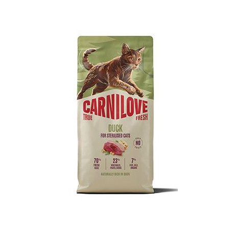 Carnilove Cat True Fresh Dry Duck Steril. Ad.AB 6kg
