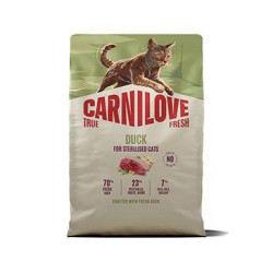 Carnilove Cat True Fresh Dry Duck Steril. Ad.AB 2kg