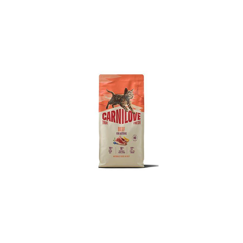 Carnilove Cat True Fresh Dry Beef Kittens 6kg