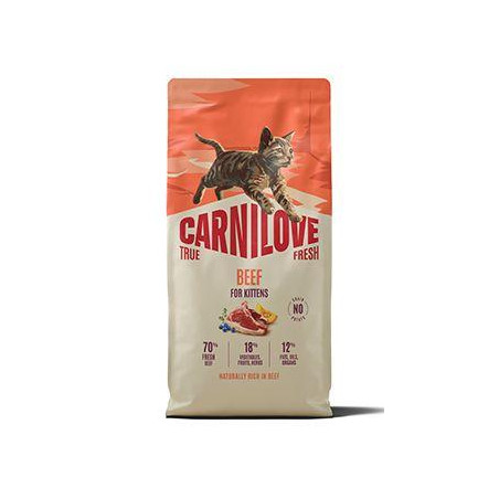 Carnilove Cat True Fresh Dry Beef Kittens 6kg