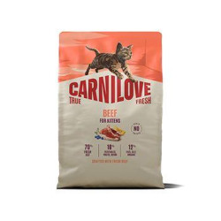 Carnilove Cat True Fresh Dry Beef Kittens 2kg