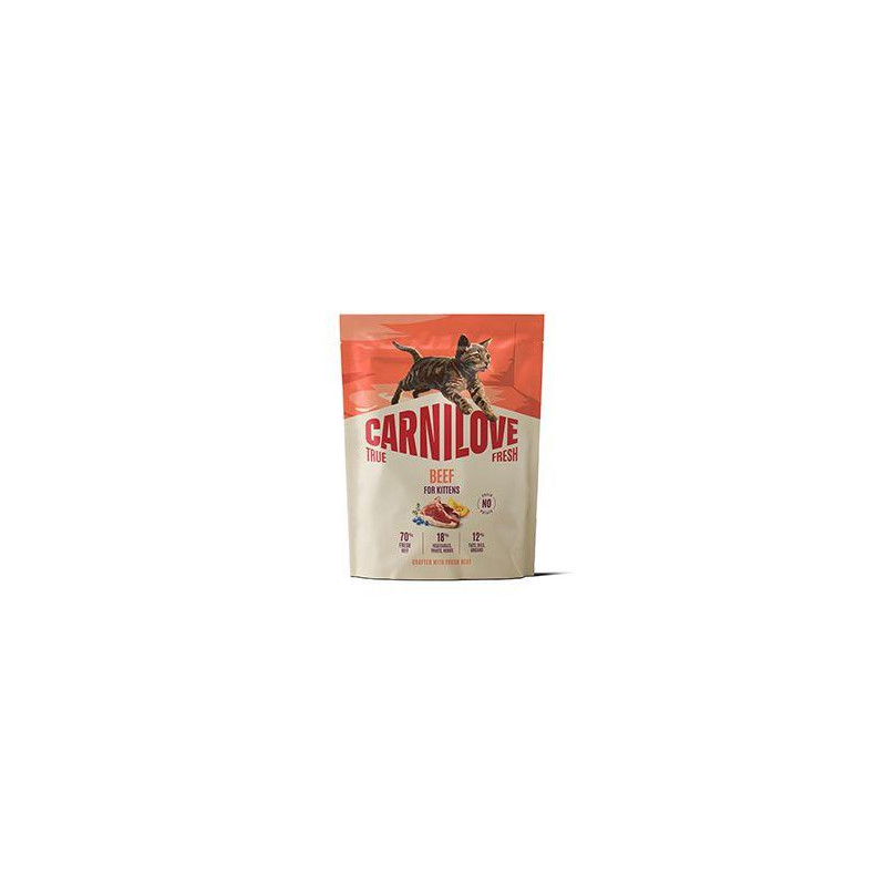 Carnilove Cat True Fresh Dry Beef Kittens 400g