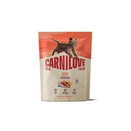 Carnilove Cat True Fresh Dry Beef Kittens 400g