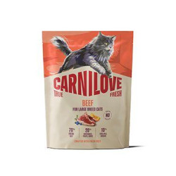 Carnilove Cat True Fresh Dry Beef Adult LB 400g