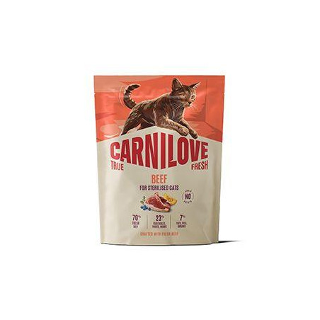 Carnilove Cat True Fresh Dry Beef Steril. Ad.AB 400g