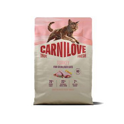 Carnilove Cat True Fresh Dry Turkey Steril.Ad.AB 2kg