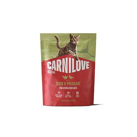 Carnilove Cat Active Dry Duck&Pheas.Steril.Ad.AB 400g
