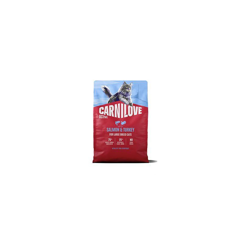 Carnilove Cat Active Dry Salmon&Turkey Adult LB 2kg