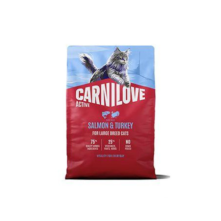 Carnilove Cat Active Dry Salmon&Turkey Adult LB 2kg