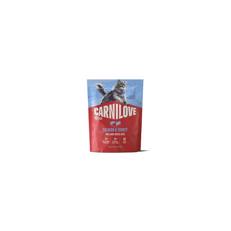 Carnilove Cat Active Dry Salmon&Turkey Adult LB 400g