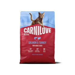 Carnilove Cat Active Dry Salmon&Turkey Adult AB 2kg