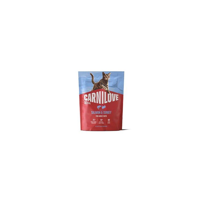 Carnilove Cat Active Dry Salmon&Turkey Adult AB 400g