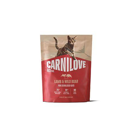 Carnilove Cat Active Dry Lamb& Wild Steril.Ad.AB400g