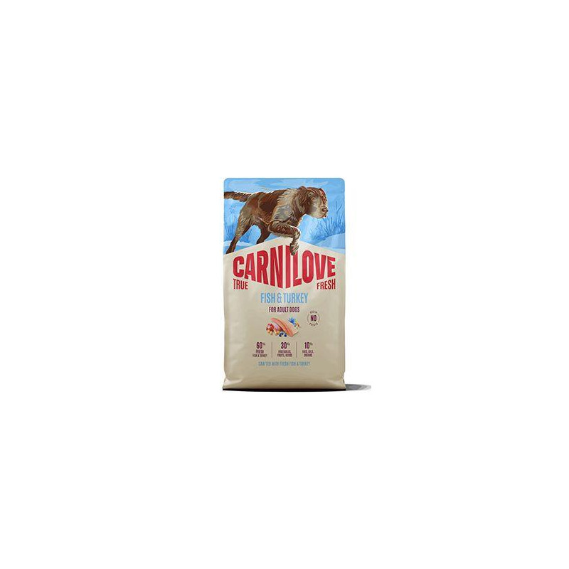 Carnilove Dog True Fresh Dry Fish&Turkey Adult AB 4kg
