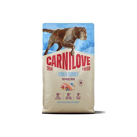 Carnilove Dog True Fresh Dry Fish&Turkey Adult AB 4kg