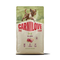 Carnilove Dog True Fresh Dry Duck Puppies 4kg