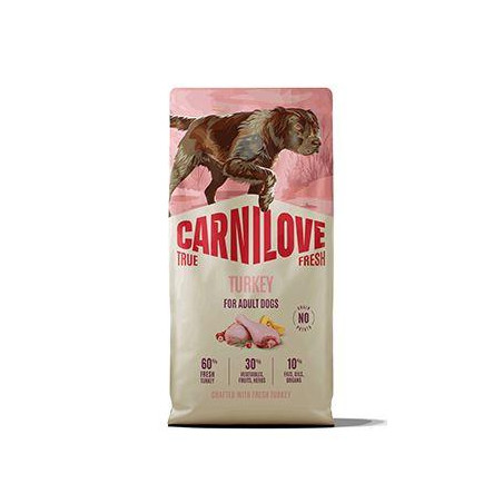 Carnilove Dog True Fresh Dry Turkey Adult AllBree 12kg