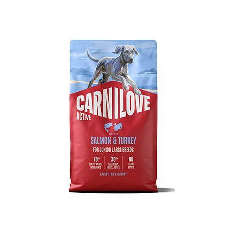 Carnilove Dog Active Dry Salmon&Turkey Junior LB 4kg