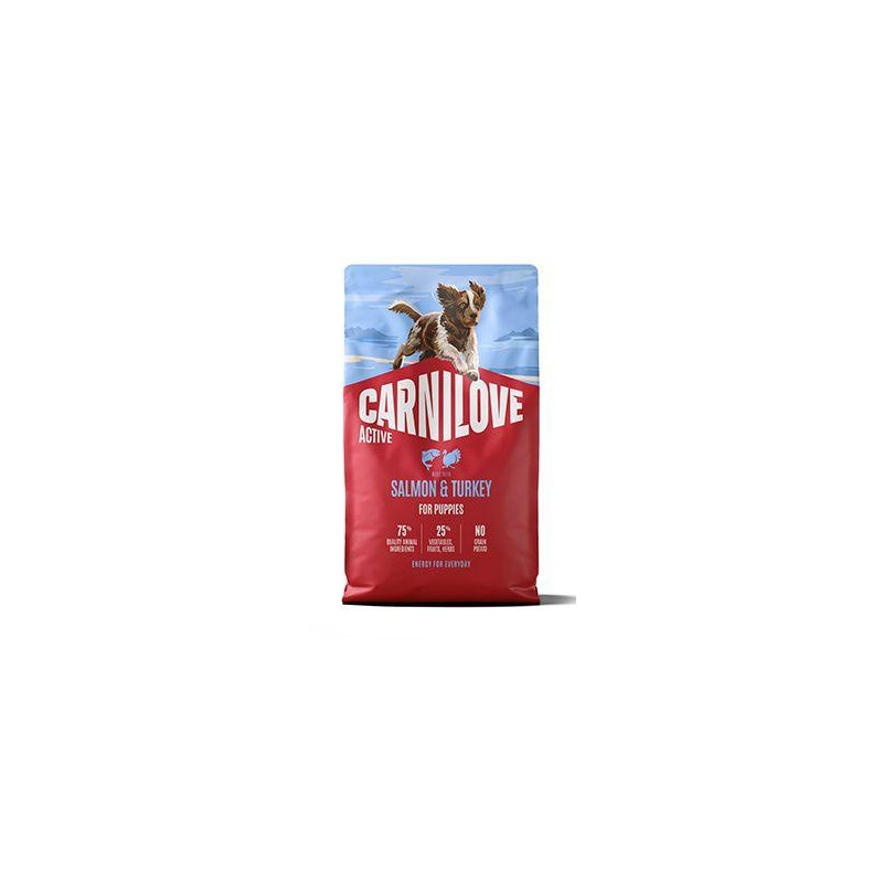Carnilove Dog Active Dry Salmon&Turkey Puppies 4kg