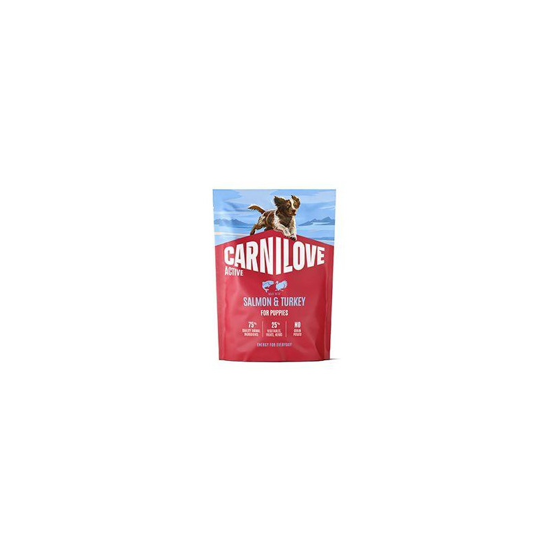 Carnilove Dog Active Dry Salmon&Turkey Puppies 1,5kg