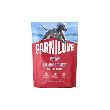 Carnilove Dog Active Dry Salmon&Turkey Adult LB 1,5kg