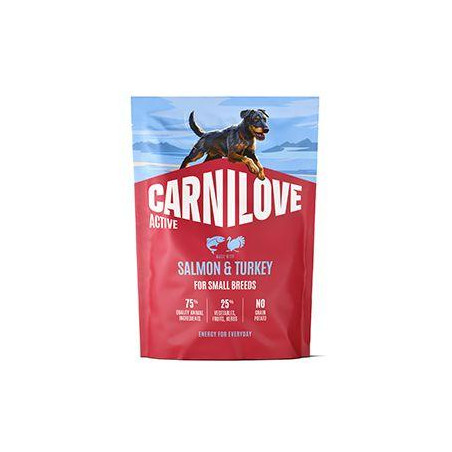Carnilove Dog Active Dry Salmon&Turkey Adult SB 1,5kg