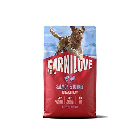 Carnilove Dog Active Dry Salmon&Turkey Adult AB 4kg