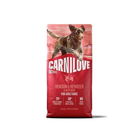Carnilove Dog Active Dry Venis&Rein&Wild AdultAB12kg