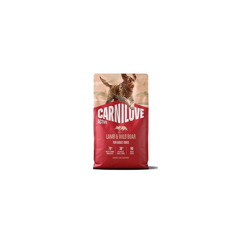 Carnilove Dog Active Dry Lamb&Wild Boar Adult AB 4kg