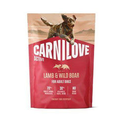 Carnilove Dog Active Dry Lamb&Wild Boar Adult AB 1,5kg