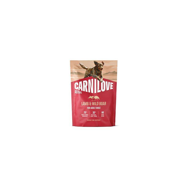 Carnilove Dog Active Dry Lamb&Wild Boar Adult AB 1,5kg
