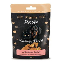 Fitmin FL dog,cat poch. Lososové polštářky 50g