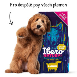 Ibero NATURAL dog GF LAMB adult M/L 12kg