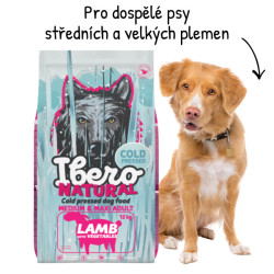 Ibero NATURAL dog COLD PRESSED lamb 12kg