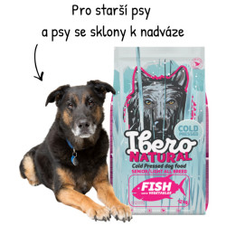 Ibero COLD PRESSED dog SENIOR fish 12kg
