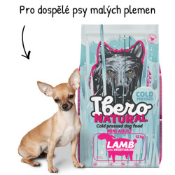 Ibero NATURAL dog Adult S COLD PRESSED lamb 12kg