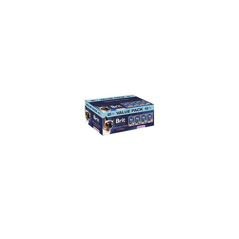 Brit Premium Cat by Nature Value Pack Sterilized 48ks