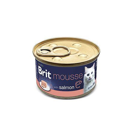 Brit Premium Cat by Nature Mousse Salmon 85g