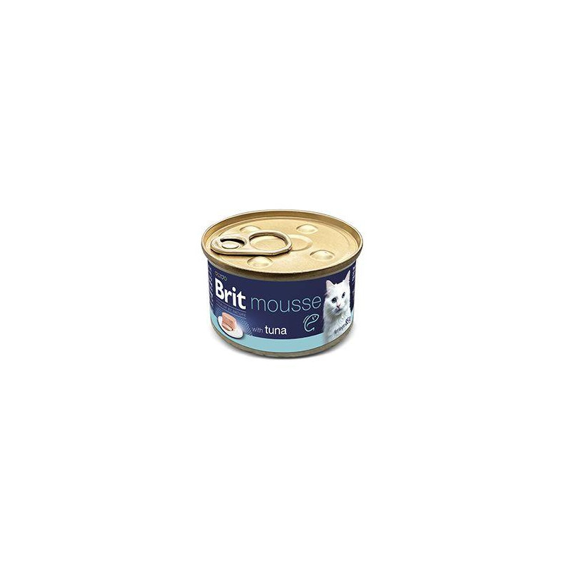 Brit Premium Cat by Nature Mousse Tuna 85g