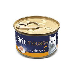 Brit Premium Cat by Nature Mousse Chicken 85g