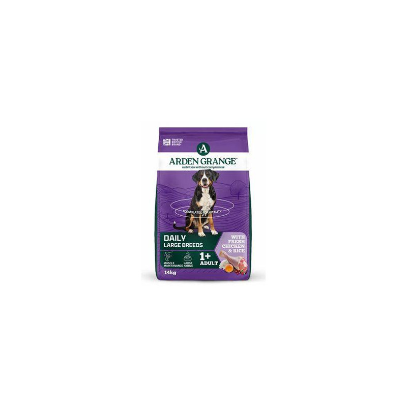 Arden Grange Dog Adult Large Breed fresh Chic&Rice14kg
