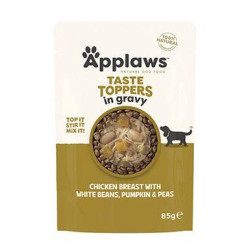 Applaws Dog kapsa Toppers Gravy kuře s fazolk.dýní 85g