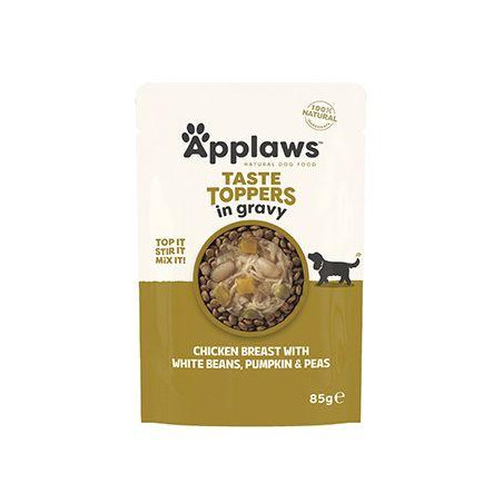 Applaws Dog kapsa Toppers Gravy kuře s fazolk.dýní 85g