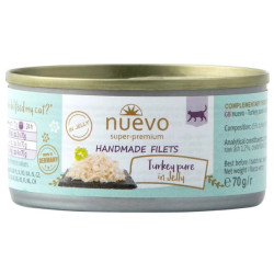 Nuevo kočka Handmade Pure krůta v želé konz. 70g
