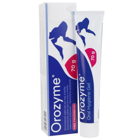 Orozyme zubní gel enzymatický pro psy a kočky 70g