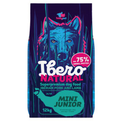 Ibero NATURAL dog Mini Junior Pork&Lamb 12kg