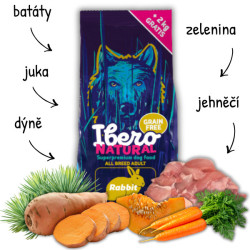 Ibero NATURAL dog GF RABBIT 12kg